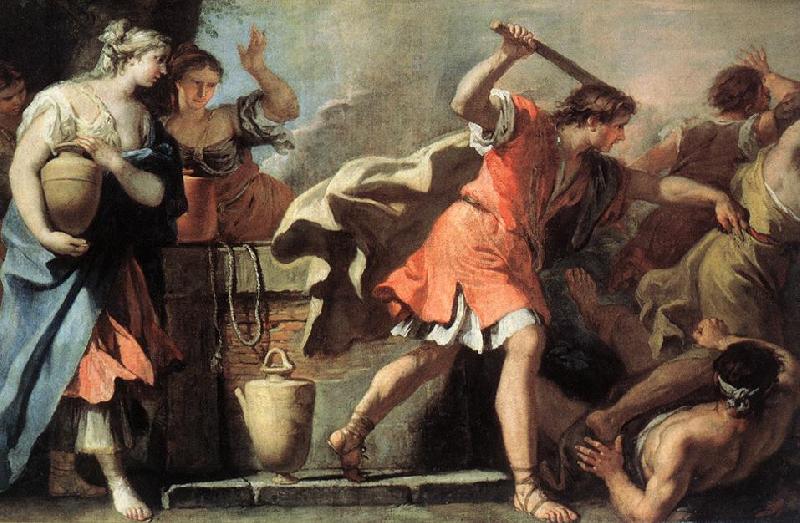 RICCI, Sebastiano Moses Defending the Daughters of Jethro